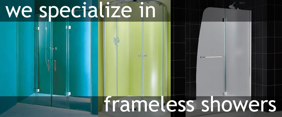frameless showers